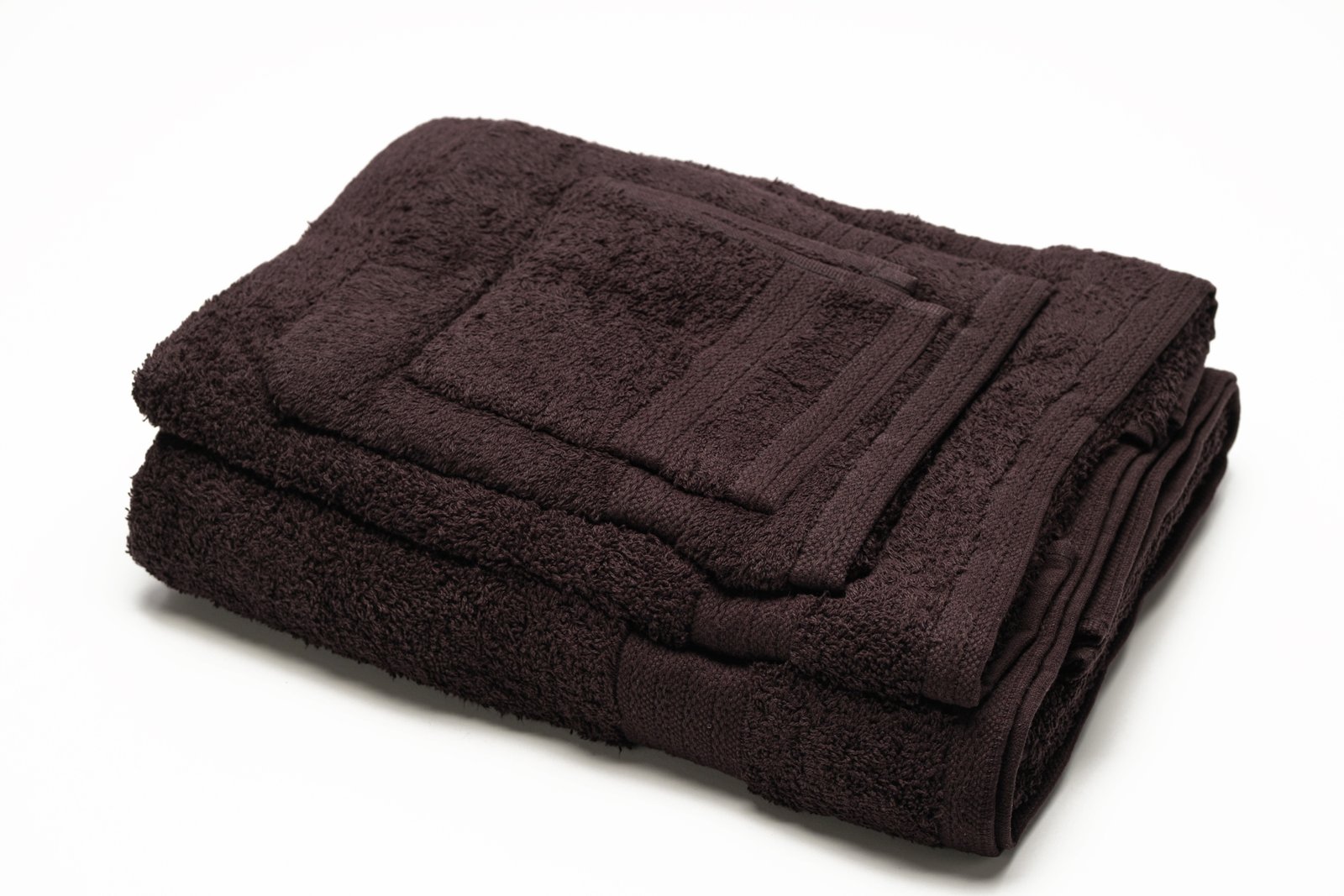 17TWLSET4COT(b)[TOWEL SET](BROWN)